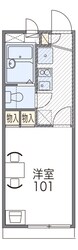 レオパレス東山本の物件間取画像